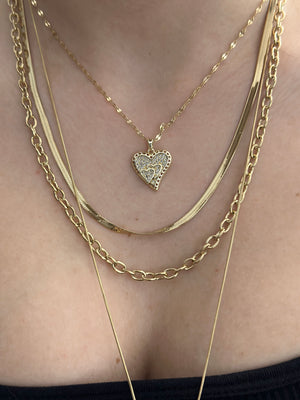 Kalpli 4’lü Kolye