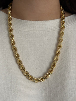 Kalın 60 CM Burgu Kolye