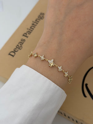 Mini Kuzey Yıldız Taşlı Bileklik