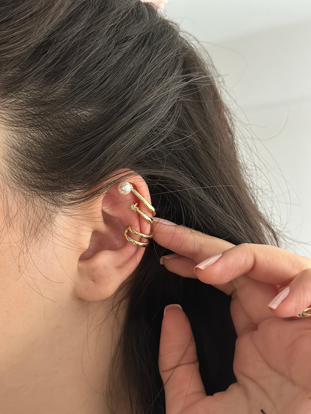 İkili Kıkırdak Küpe