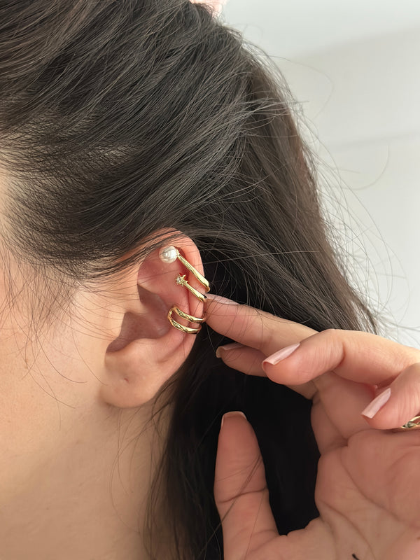 İkili Kıkırdak Küpe