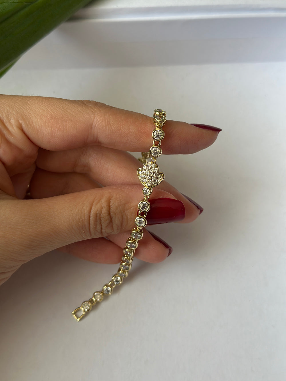 Ortası Lale Bileklik