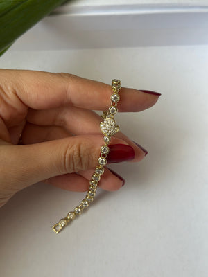 Ortası Lale Bileklik