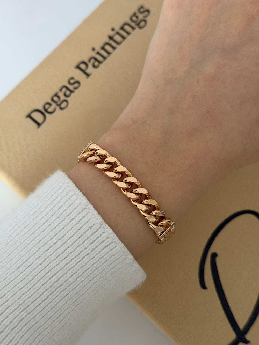 Kordon Kenar Rose Gurmet Bileklik