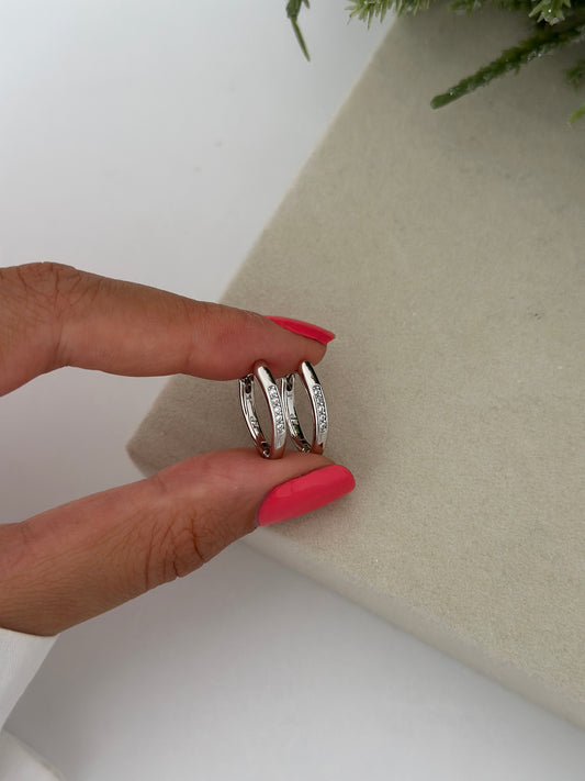 Silver Pery Küpe