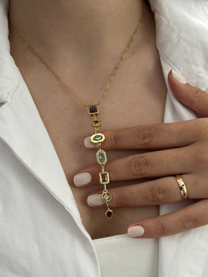 Çelik Element Kolye