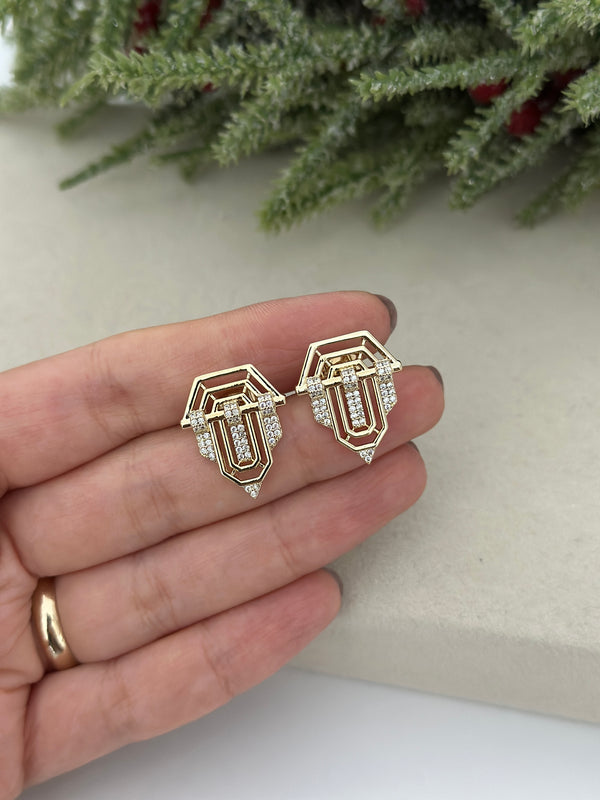 Üçgen Serenay Küpe