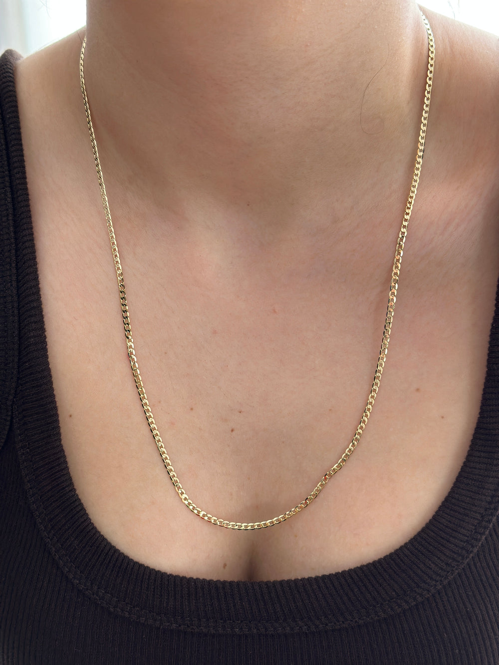 İnce Yassı Gurmet Zincir Kolye