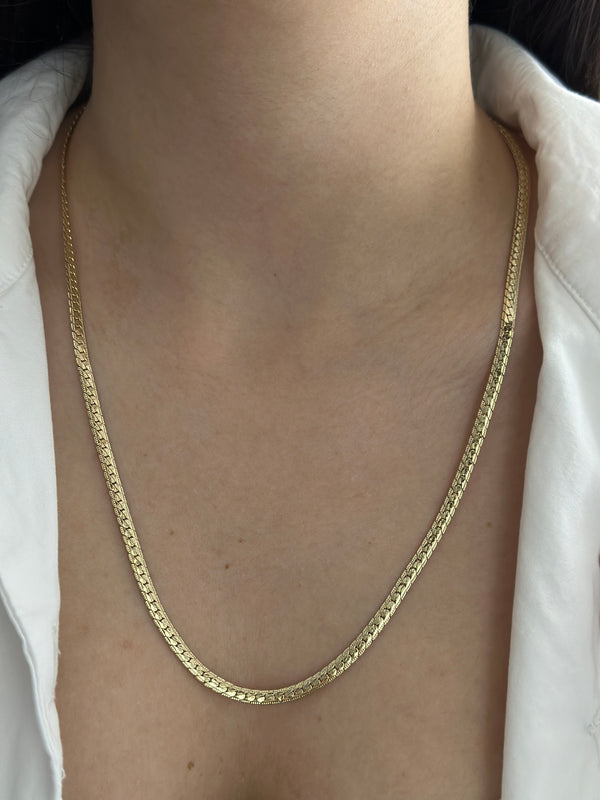 Örgü Kuyum Zincir Kolye