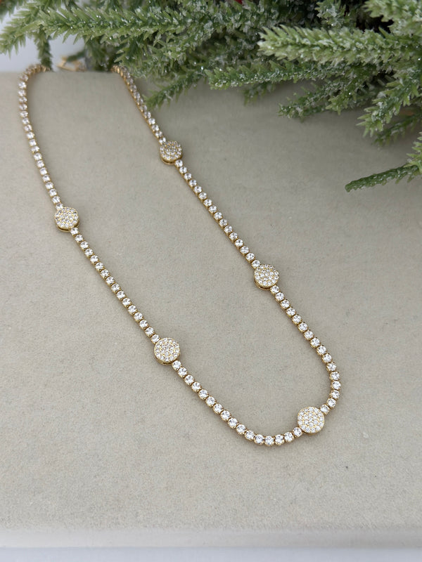 Çelik Yuvarlak Plakalı Su Yolu Kolye