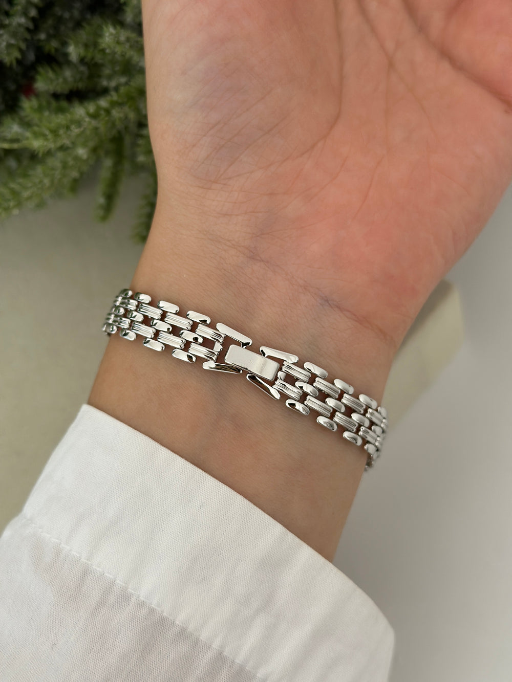 Silver Raqua Bileklik