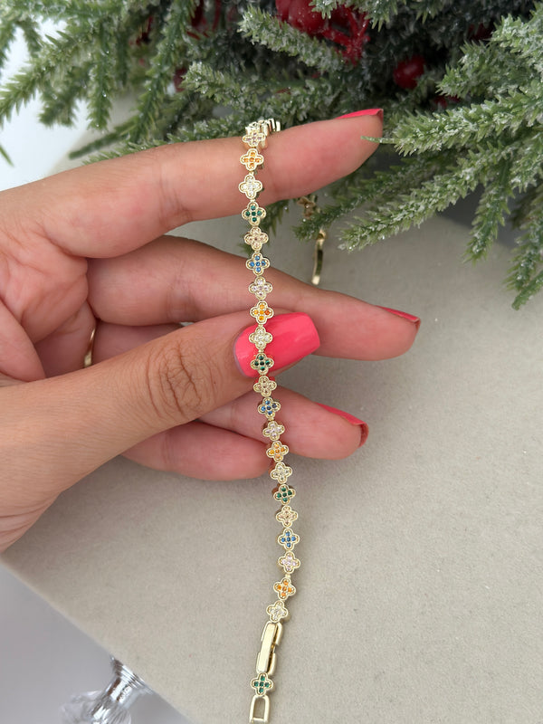 Vip Mini Çiçekli Bileklik