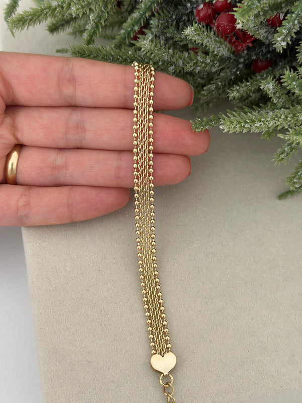 Topçuk Kenar Bileklik