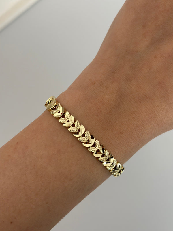 Yaprak Detay Bileklik