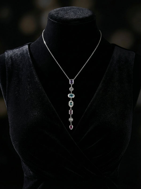 Çelik Silver Element Kolye