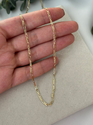 İnce Figaro Zincir 50cm