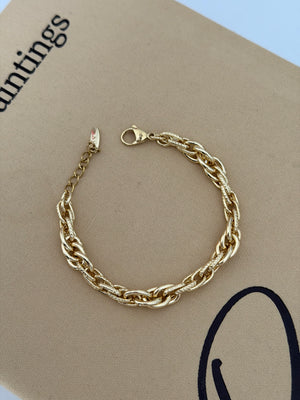 Lazer Çizik Sarmal Bileklik