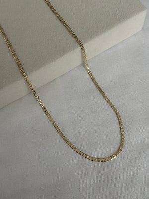 Yassı Gurmet Zincir Kolye 60cm