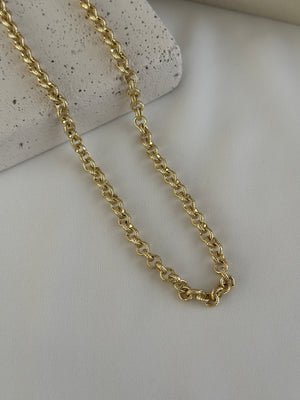 Lazer Çizgili Doc Zincir Kolye