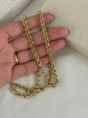 Lazer Çizgili Doc Zincir Kolye