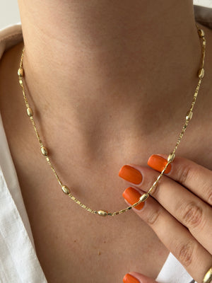 Top Detay Pul Ezme Kolye