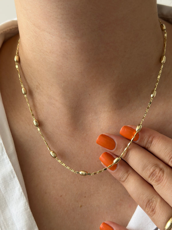 Top Detay Pul Ezme Kolye