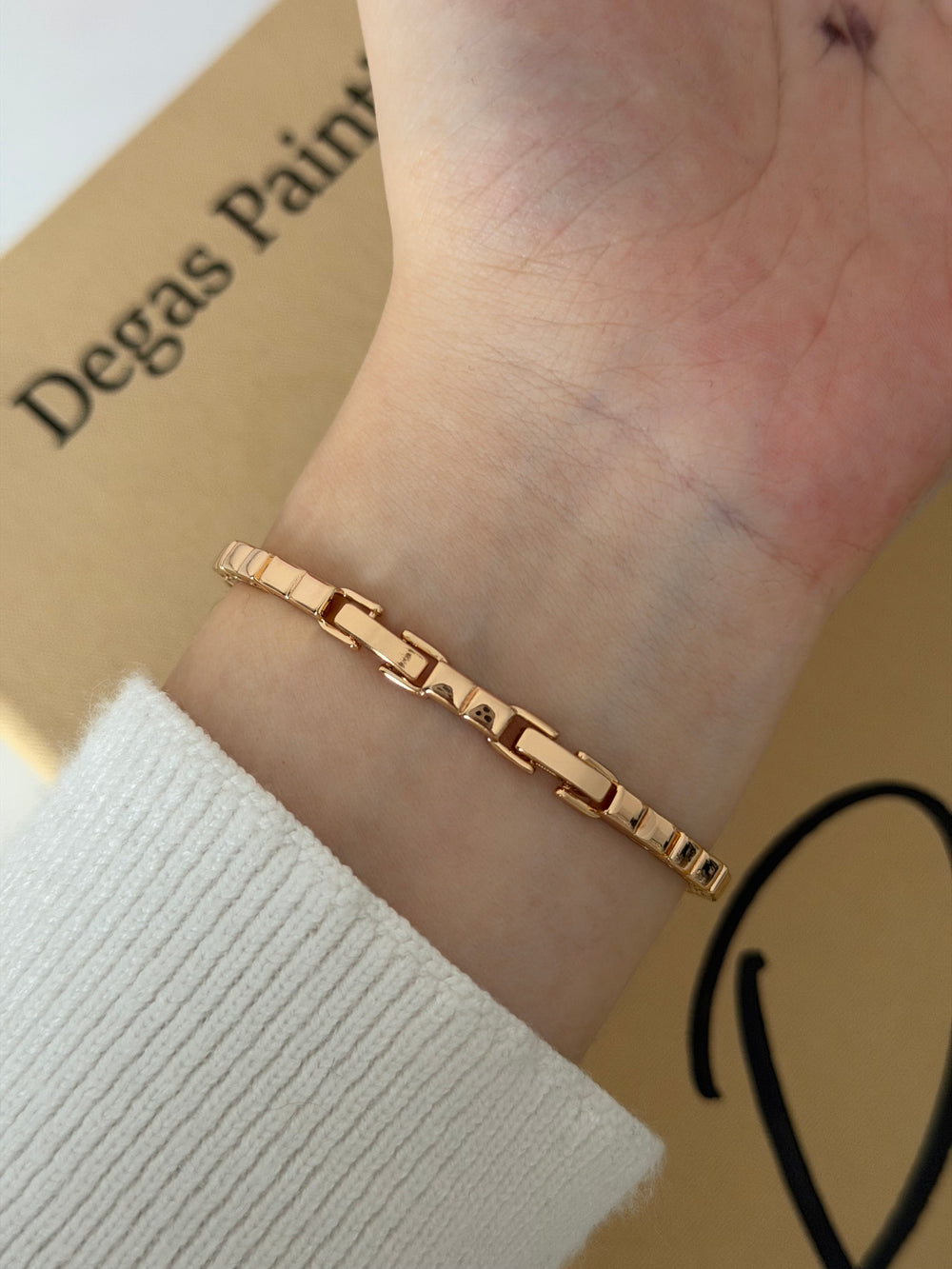 Rose Baget Taşlı Bileklik