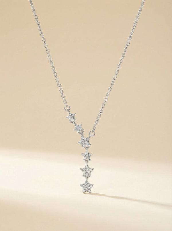 Silver Yıldız Y Kolye