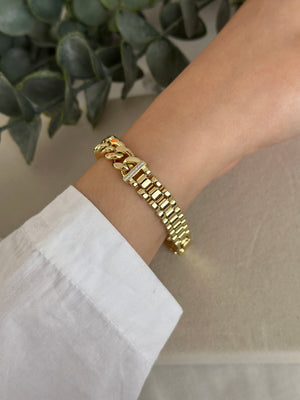 Kordon Kenarlı Gurmet Bileklik