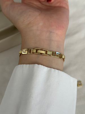 Gold Labirent Bileklik