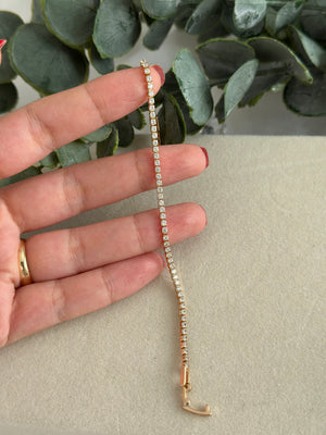 Rose İnce Su Yolu Bileklik