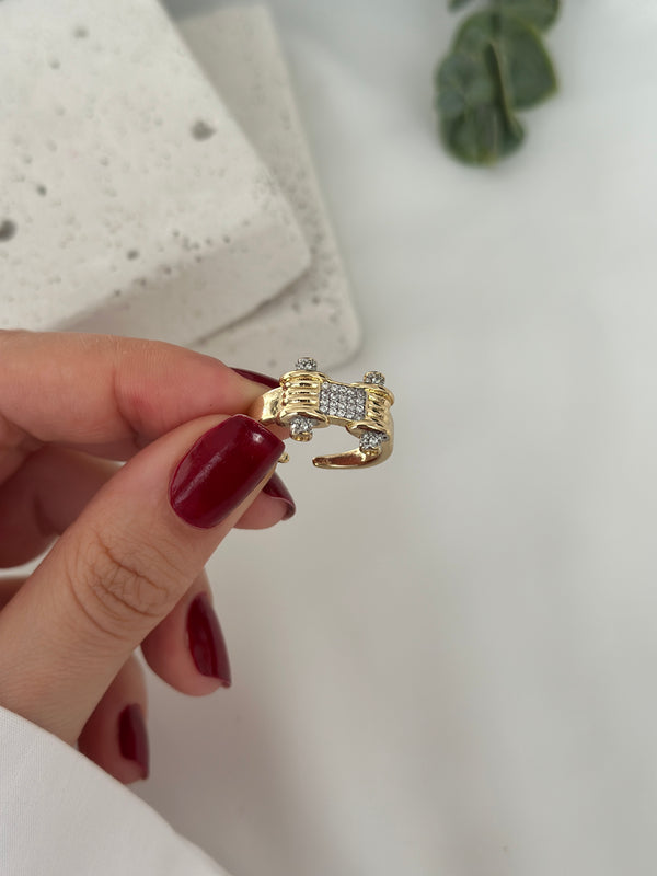 Çelik Tasarım Yüzük