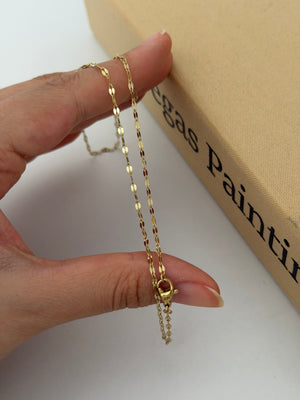 Aynalı Zincir Kolye