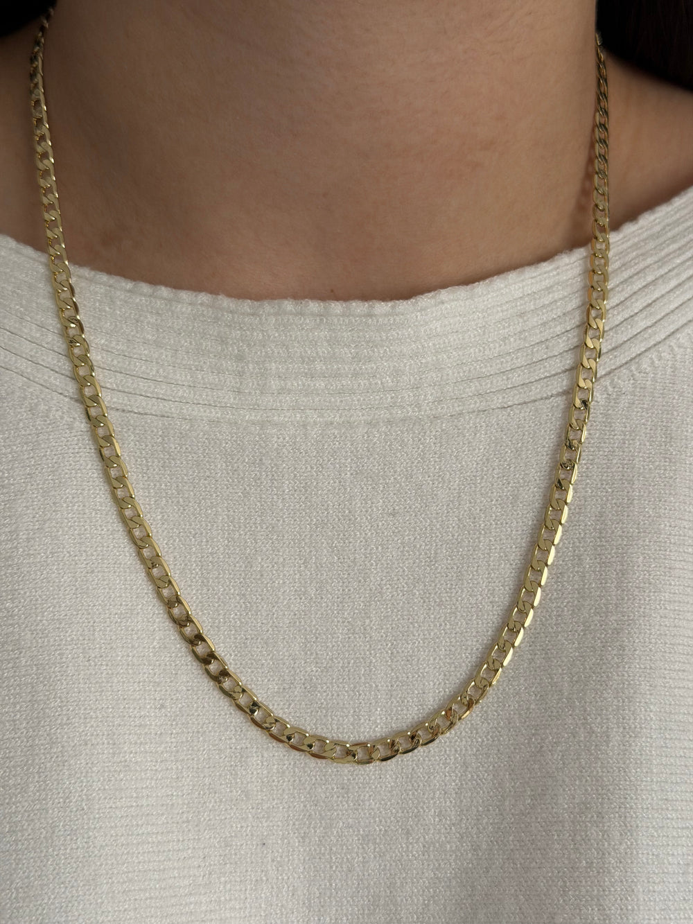 Yassı Gurmet Zincir Kolye