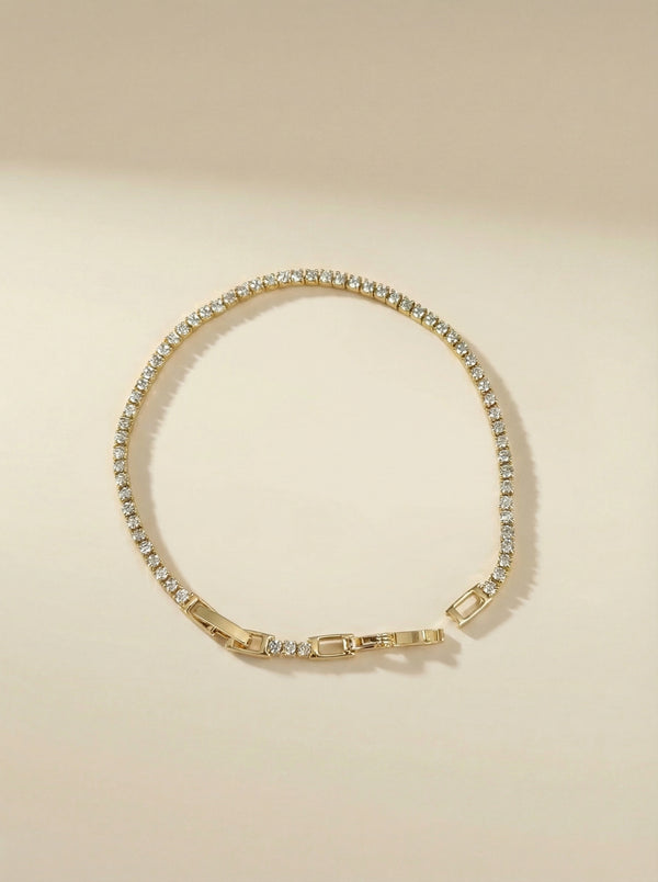 Gold İnce Su Yolu Bileklik