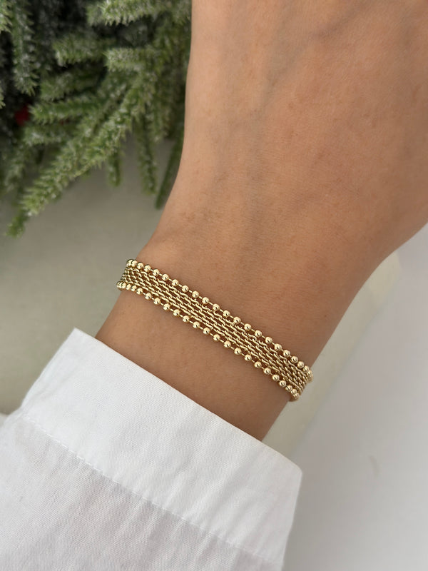 Topçuk Kenar Bileklik