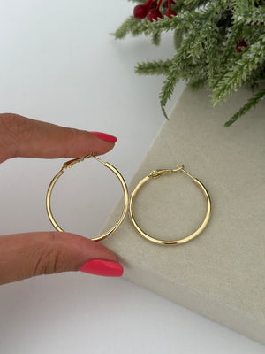 Büyük Boy Halka Küpe