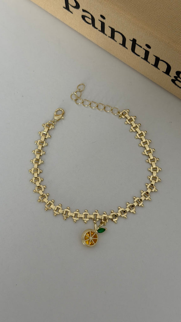 Meyve Charmlı Bileklik