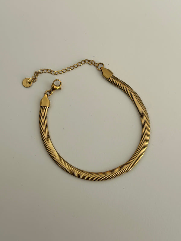 Çelik İtalyan Zincir Bileklik