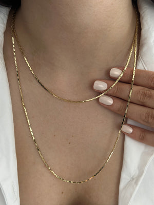 Küp Zincir Kolye 45 cm