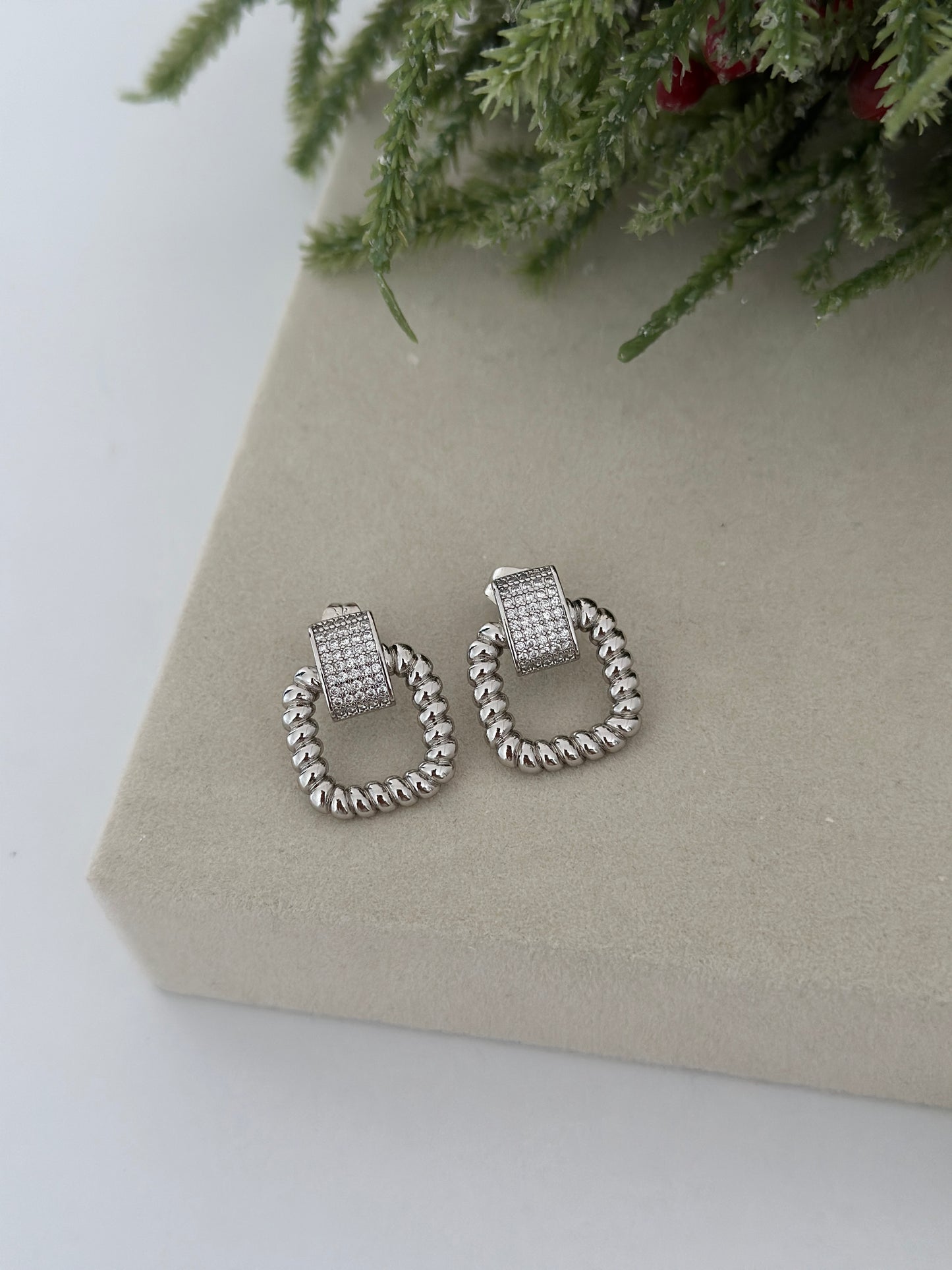 Silver Sandra Küpe