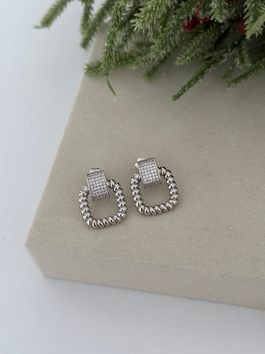 Silver Sandra Küpe