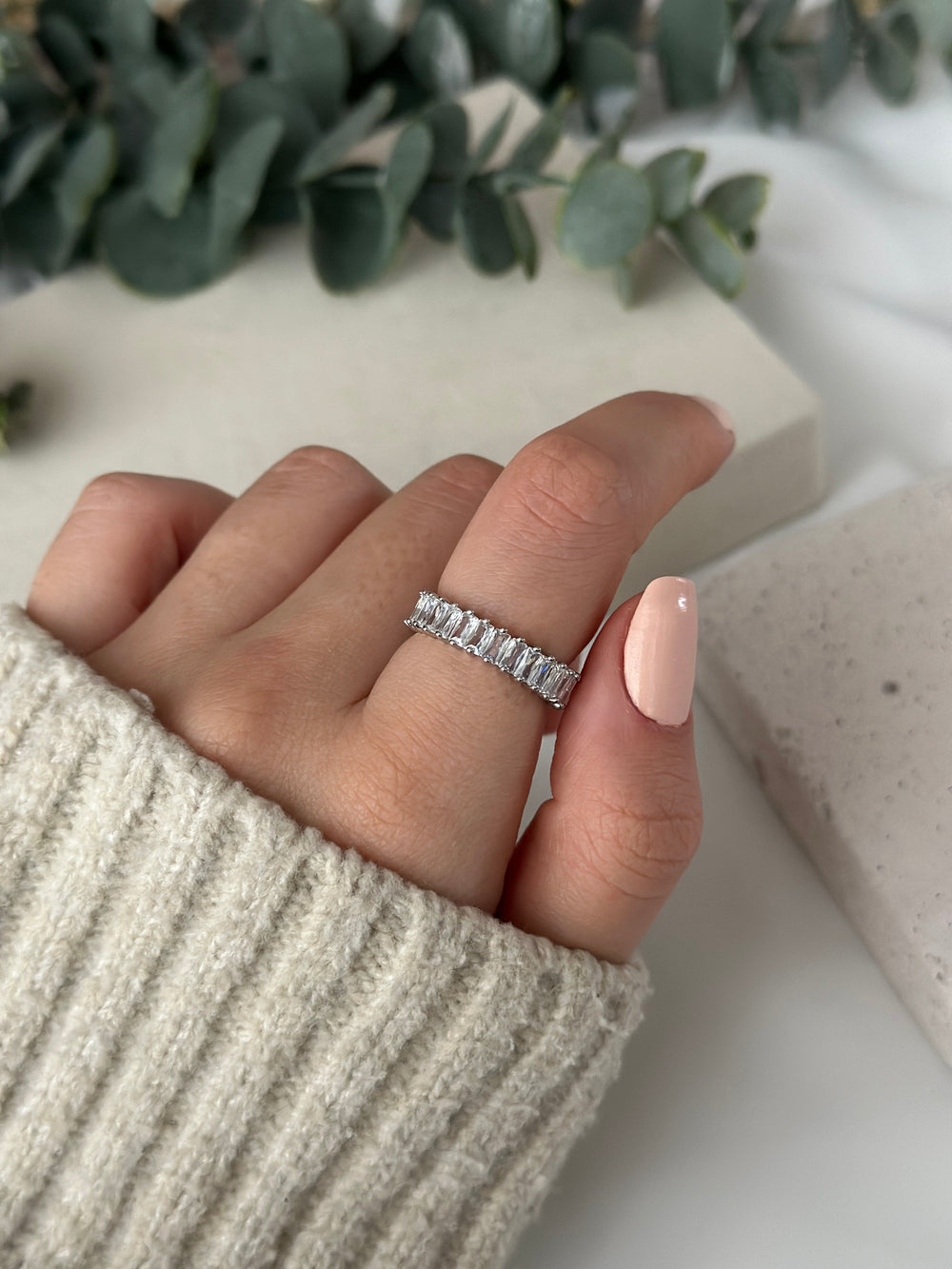 Çelik Silver Tamtur Yüzük