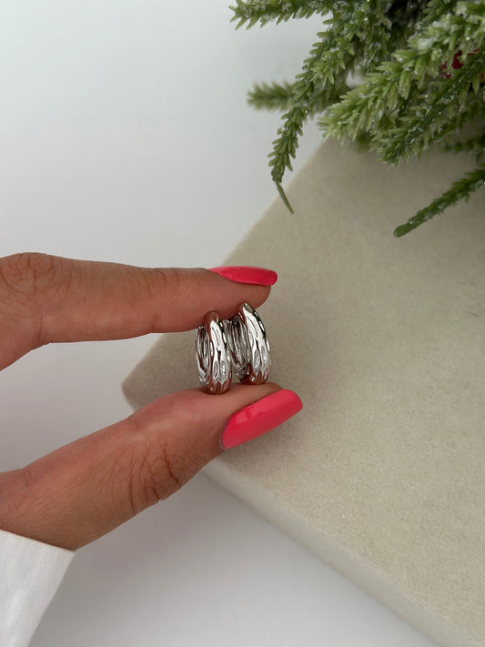Silver Ezik Küpe