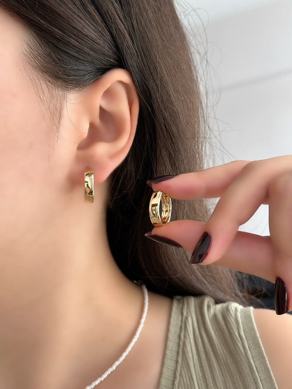 Keskin Ara Boy Halka Küpe