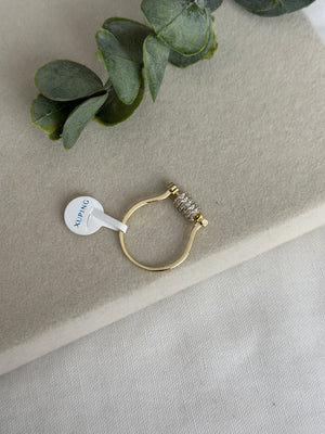 Ortası Silindir Yüzük