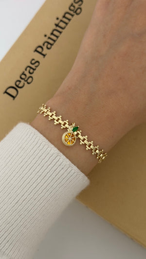 Meyve Charmlı Bileklik