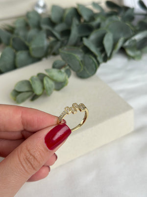 Baget Taşlı Yüzük