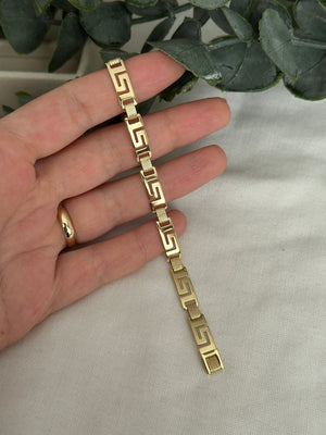Gold Labirent Bileklik