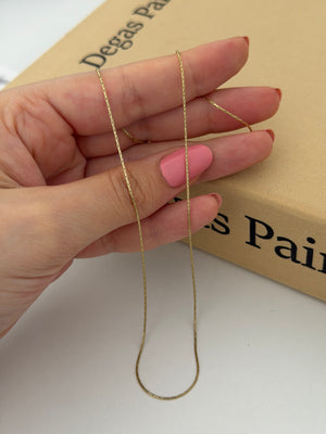 İnce Selis Zincir Kolye